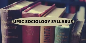 Sociology upsc books: