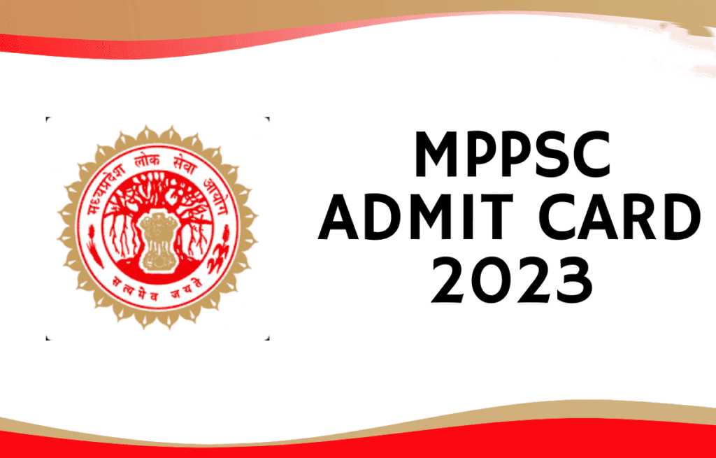 MPPSC Admit Card